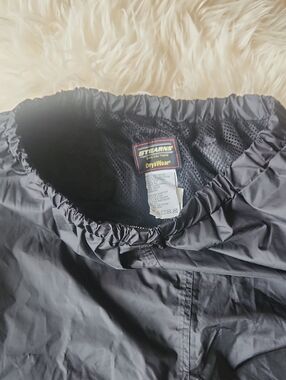 Men's Stearns "DryWear" Black Waterproof Pants Medium